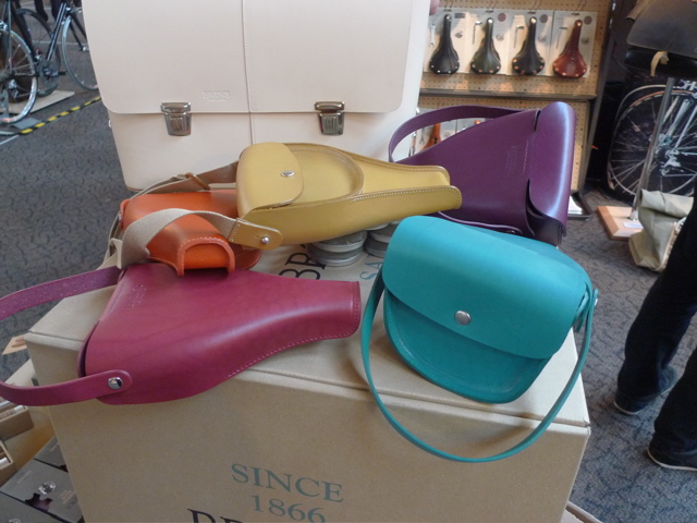 Brooks saddlebags - rather cute