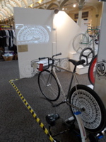 BrickLaneBikes had a bike-based zeotrope